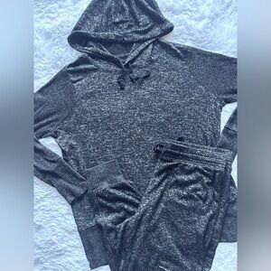 Xersion Dark Gray Jogger and Hoodie Set
